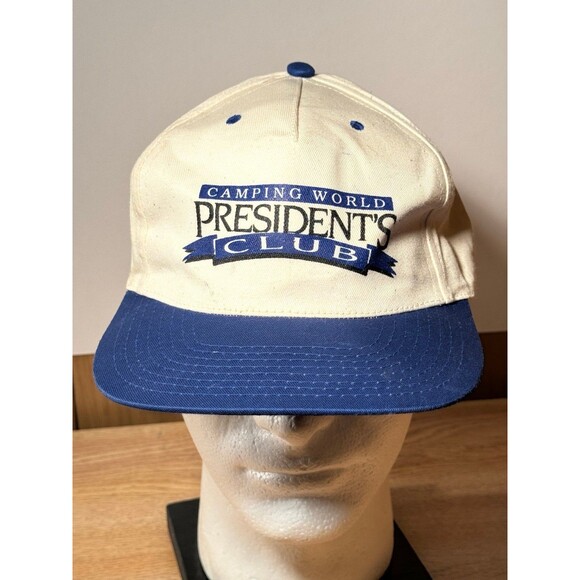 Vintage Camping World Presidents Club‎ Snapback Hat Cap - Picture 1 of 8
